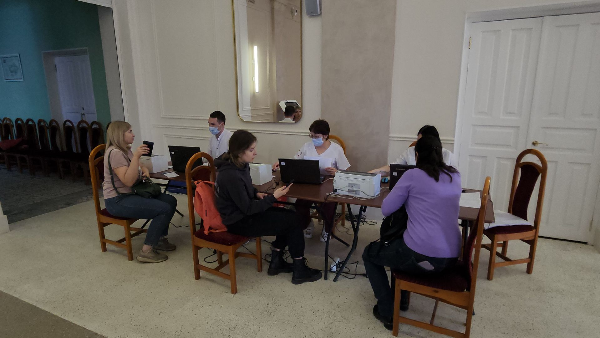 день донора, ДК Жуковский, Розовая гостиная, Виктория Капустина, Светлана Короткова, РКК, Красный крест, кровь,