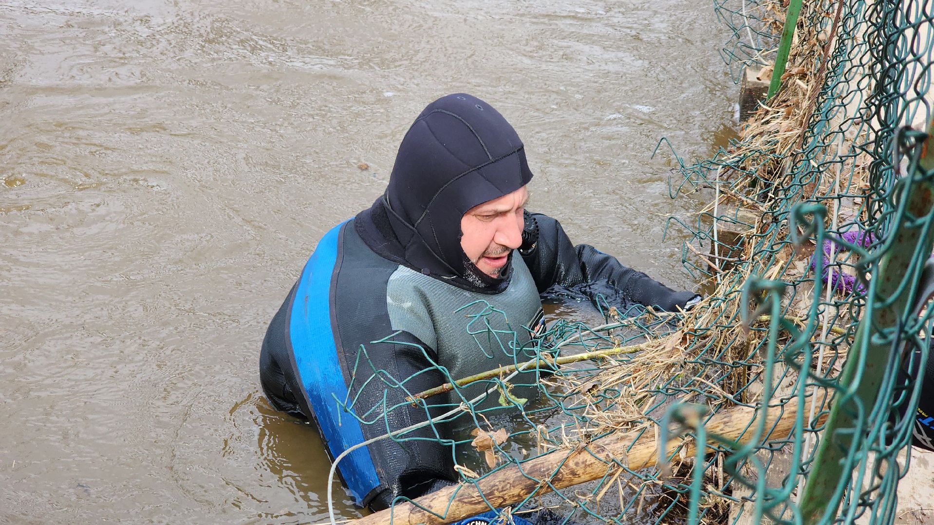 паводки, расчистка рек, водолазы, Лосино-Петровский,