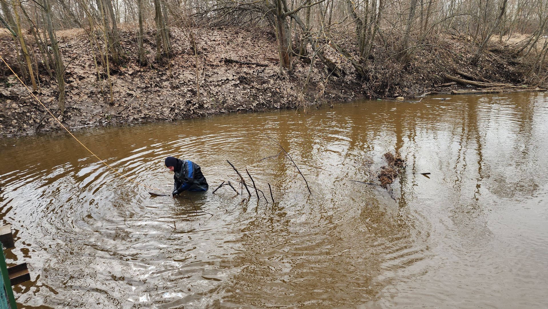 паводки, расчистка рек, водолазы, Лосино-Петровский,