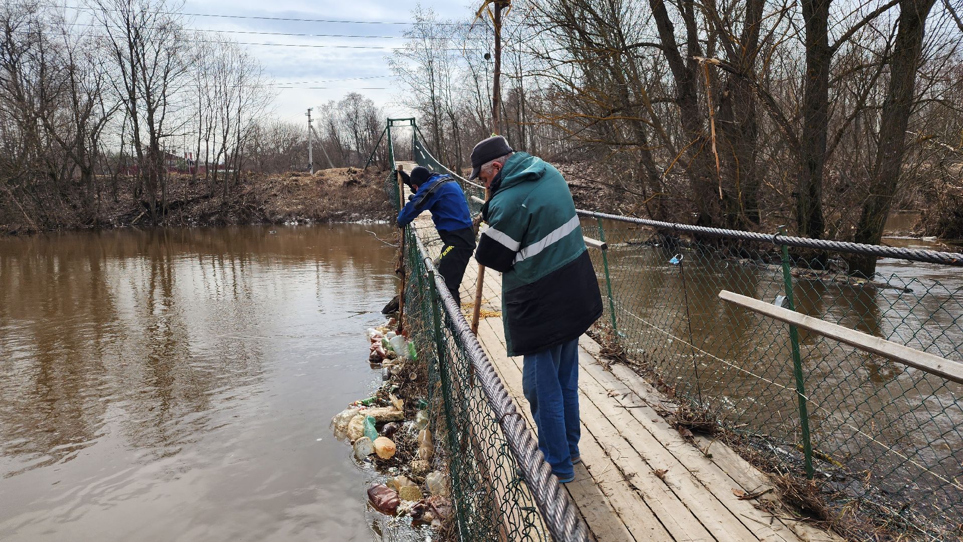 паводки, расчистка рек, водолазы, Лосино-Петровский,