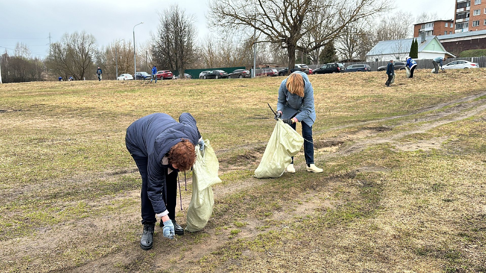 Клин, общество, субботники, благоустройство,