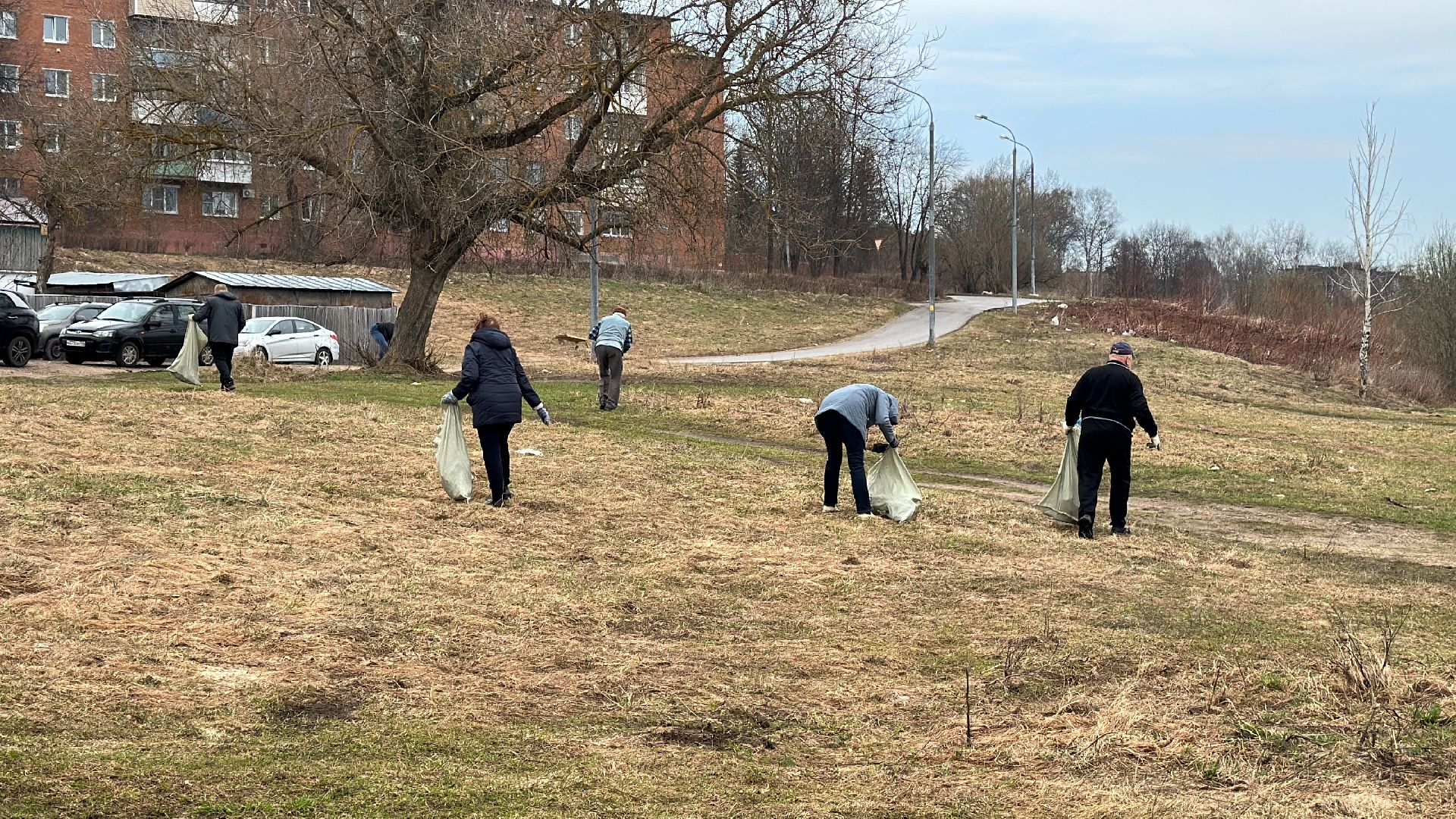 Клин, общество, субботники, благоустройство,