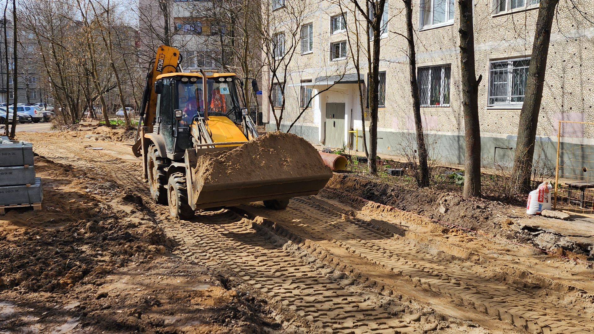 Солнечногорск, ЖКХ, ремонт улицы, Рекинцо, линевая канализация,