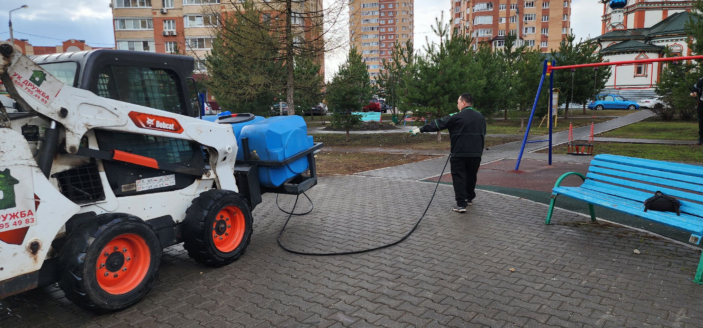 месяц благоустройства, мкр Западный, Домодедово,