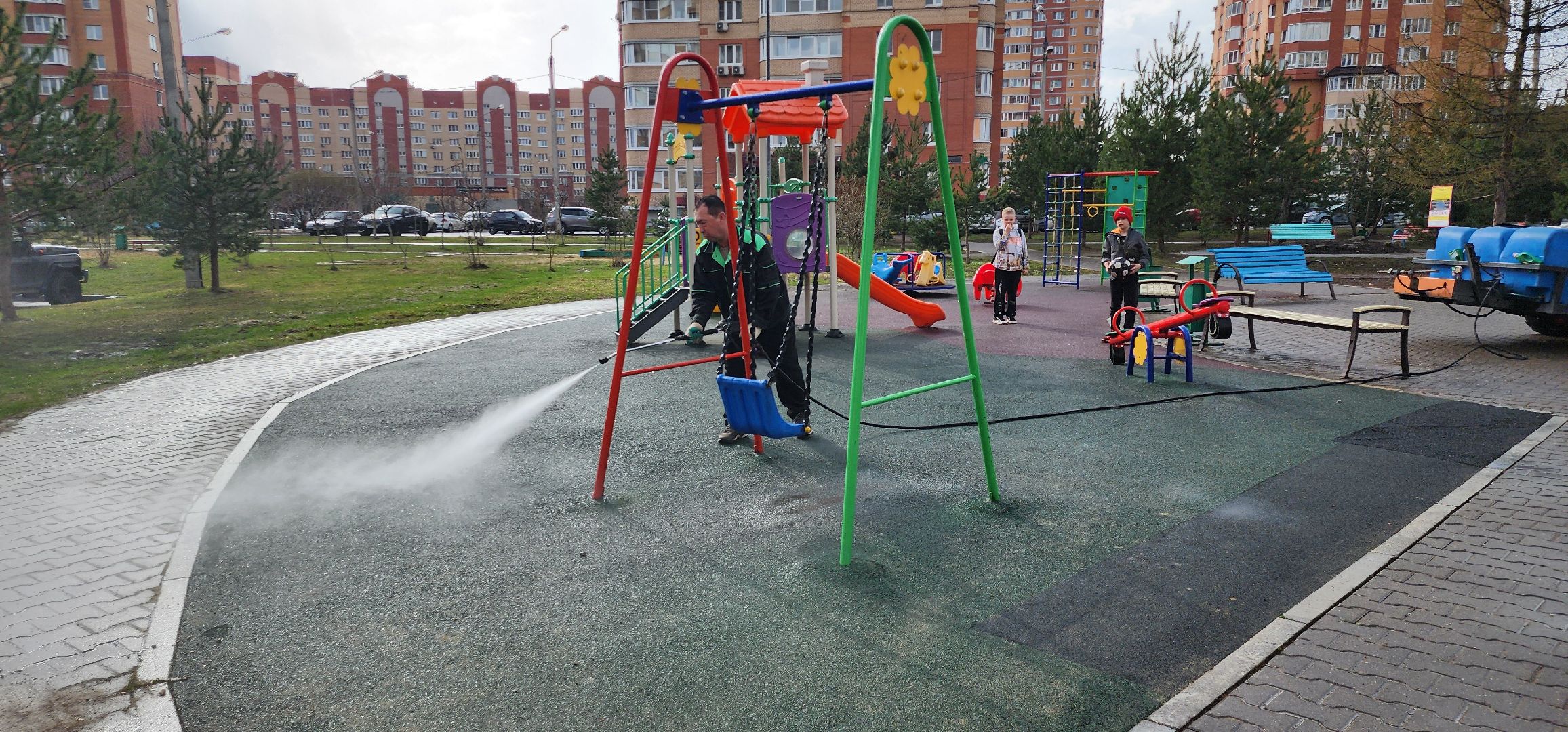 месяц благоустройства, мкр Западный, Домодедово,