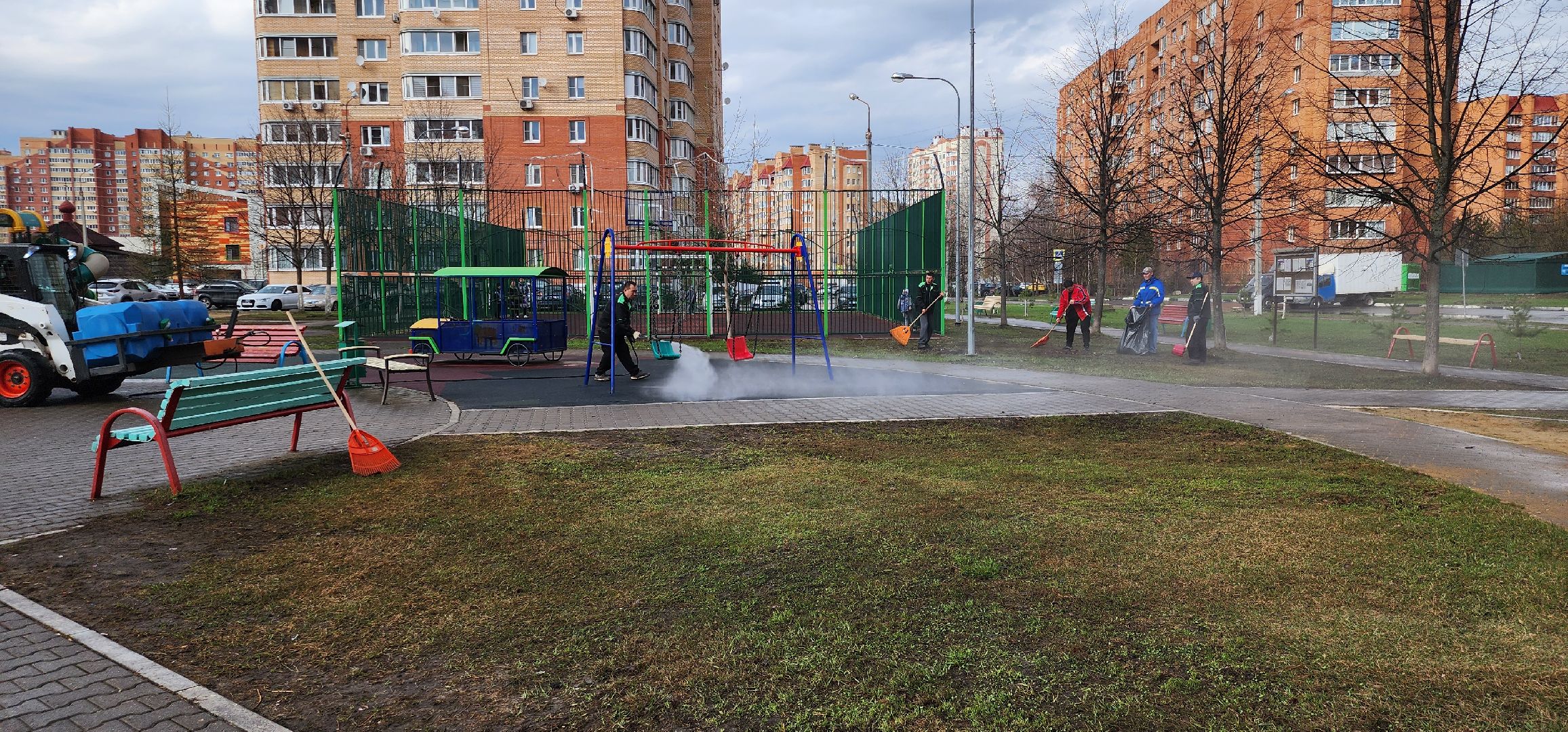 месяц благоустройства, мкр Западный, Домодедово,