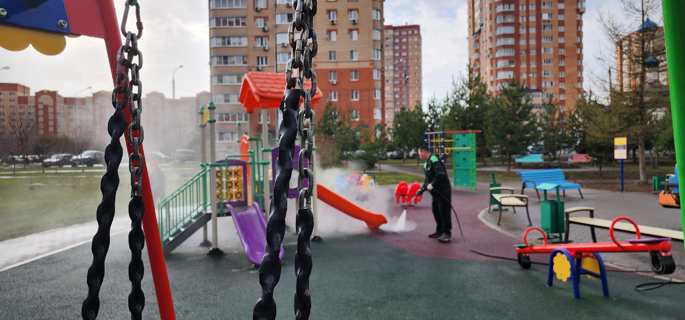 месяц благоустройства, мкр Западный, Домодедово,