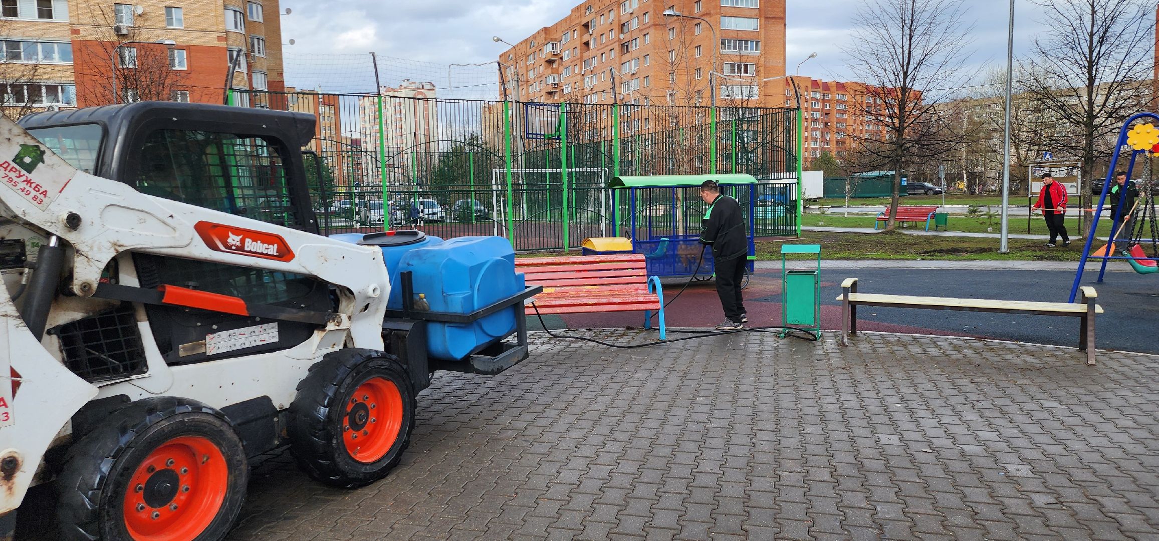 месяц благоустройства, мкр Западный, Домодедово,