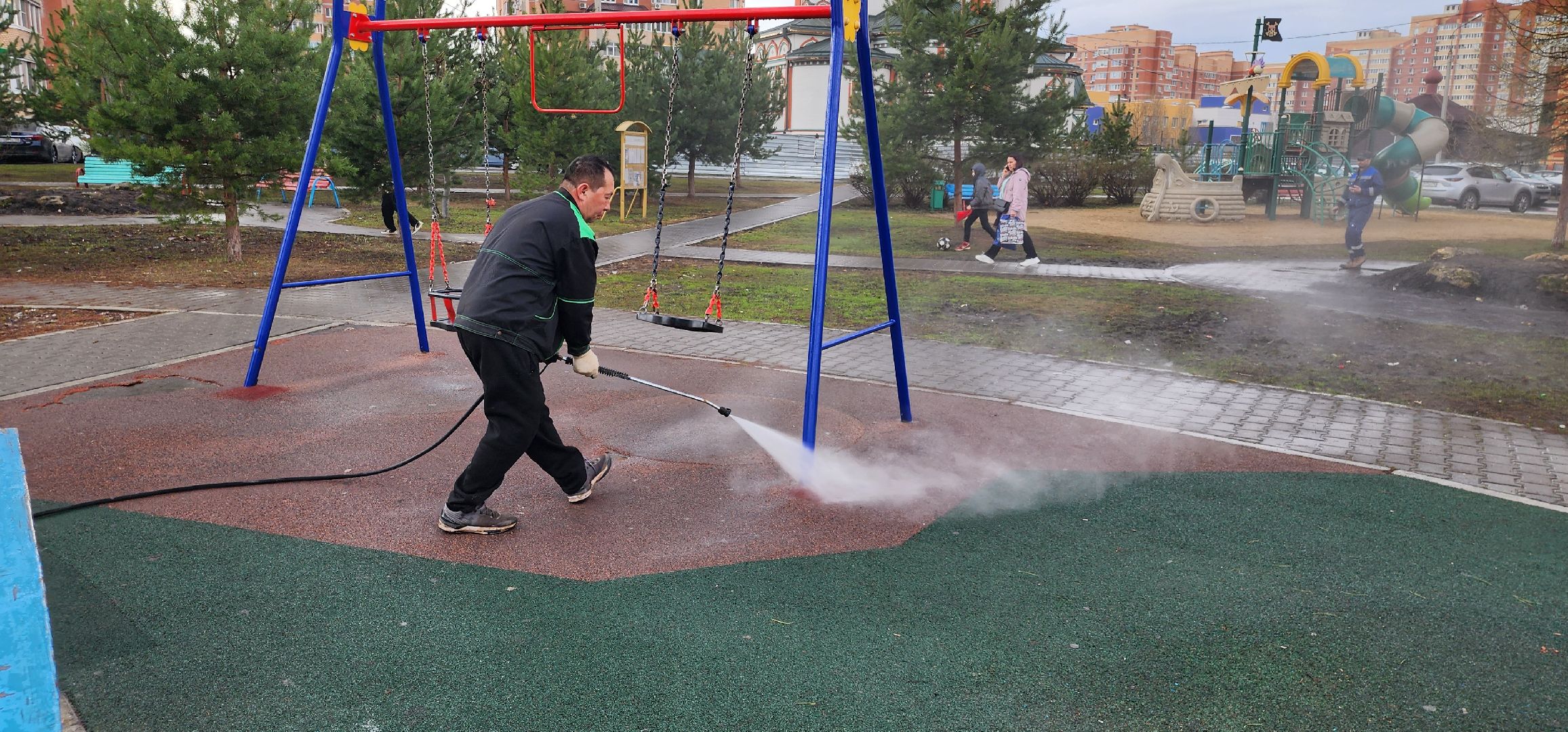 месяц благоустройства, мкр Западный, Домодедово,