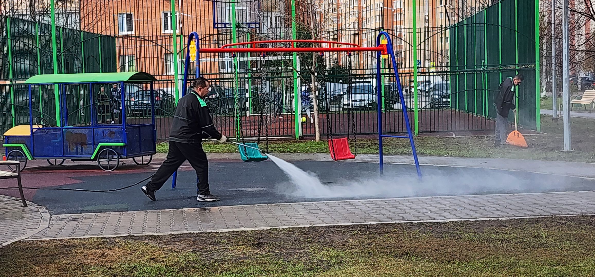 месяц благоустройства, мкр Западный, Домодедово,