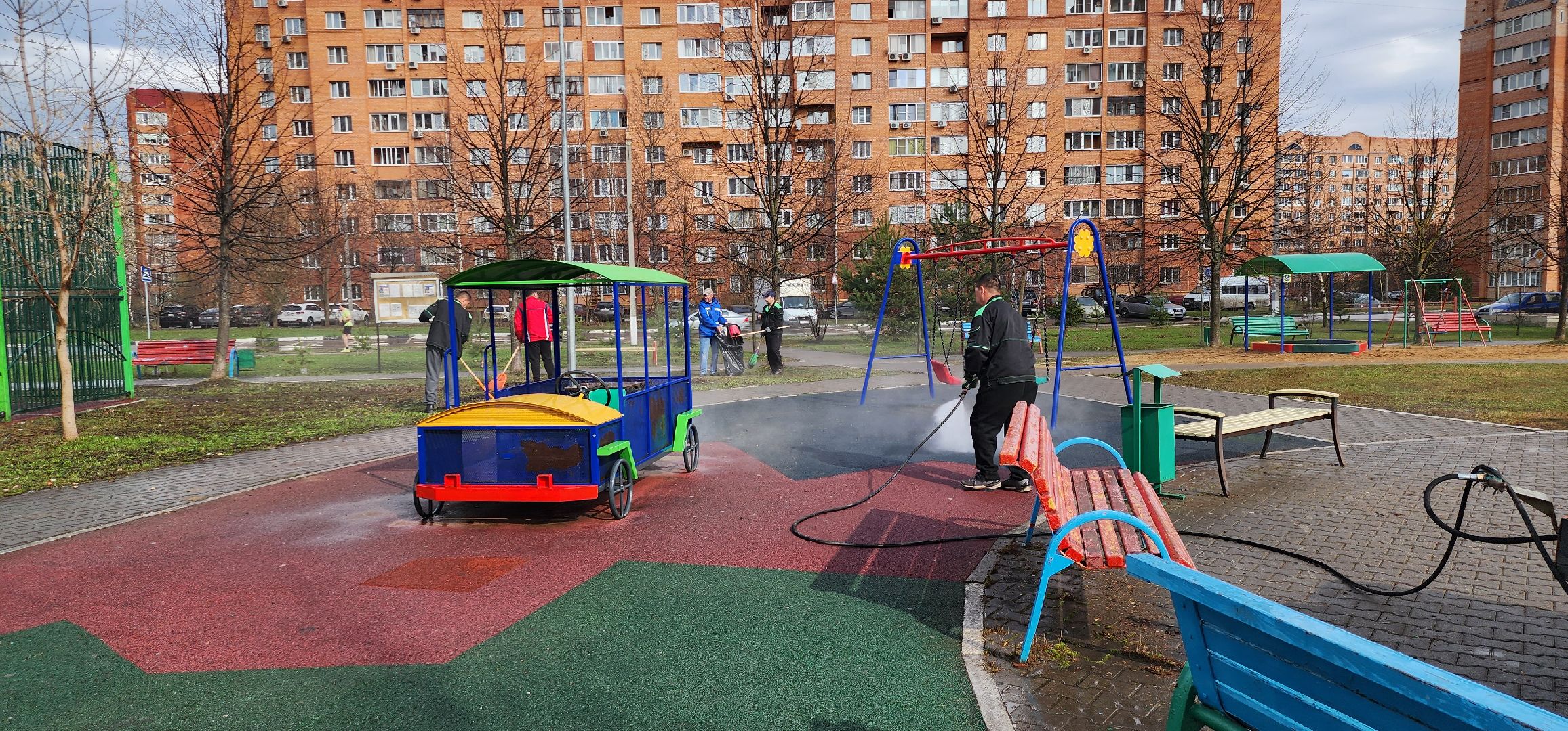 месяц благоустройства, мкр Западный, Домодедово,