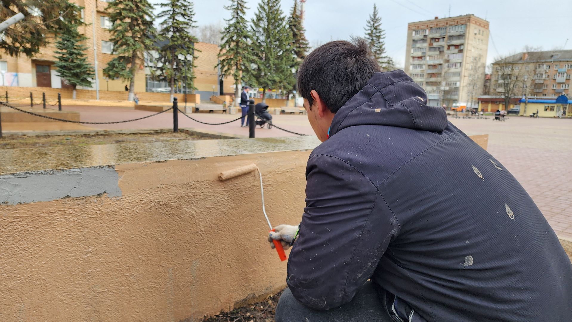 Подольск, Микрорайон Климовск, 9 мая, Благоустройство,