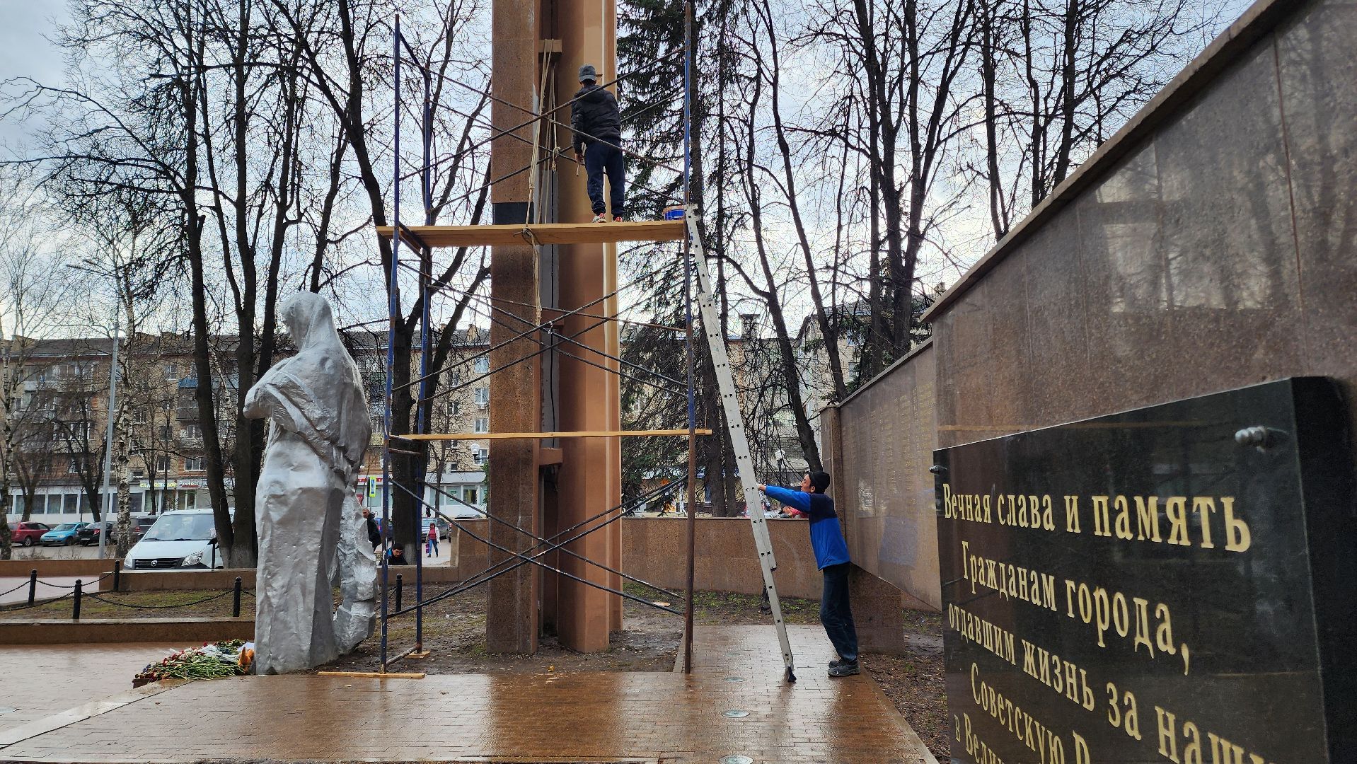 Подольск, Микрорайон Климовск, 9 мая, Благоустройство,