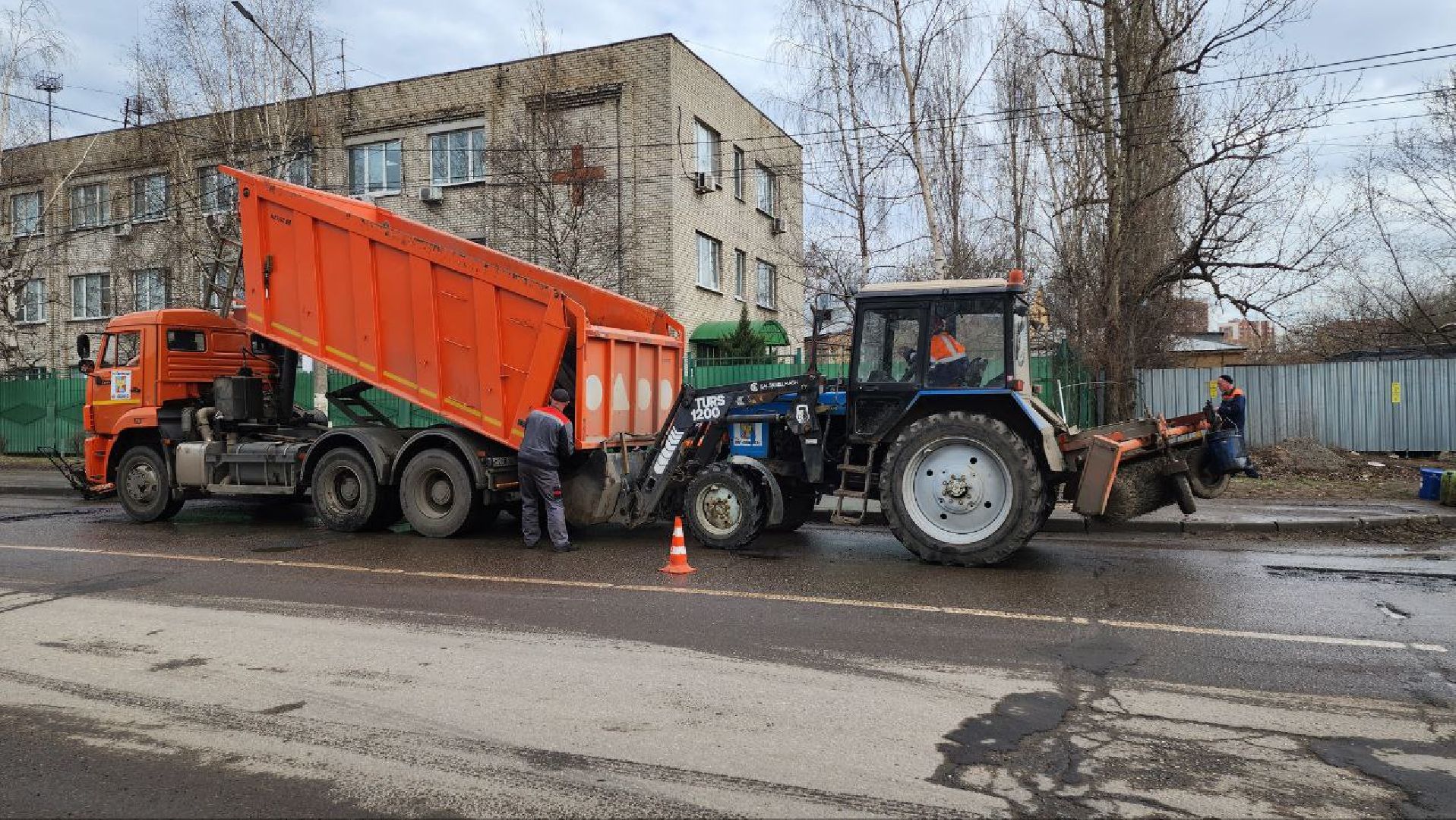 Люберцы, дороги, ямочный ремонт,