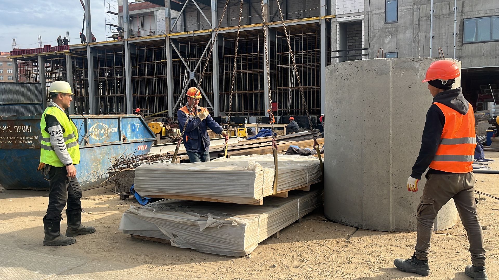 строительство, строительство школы, школа, новая школа,