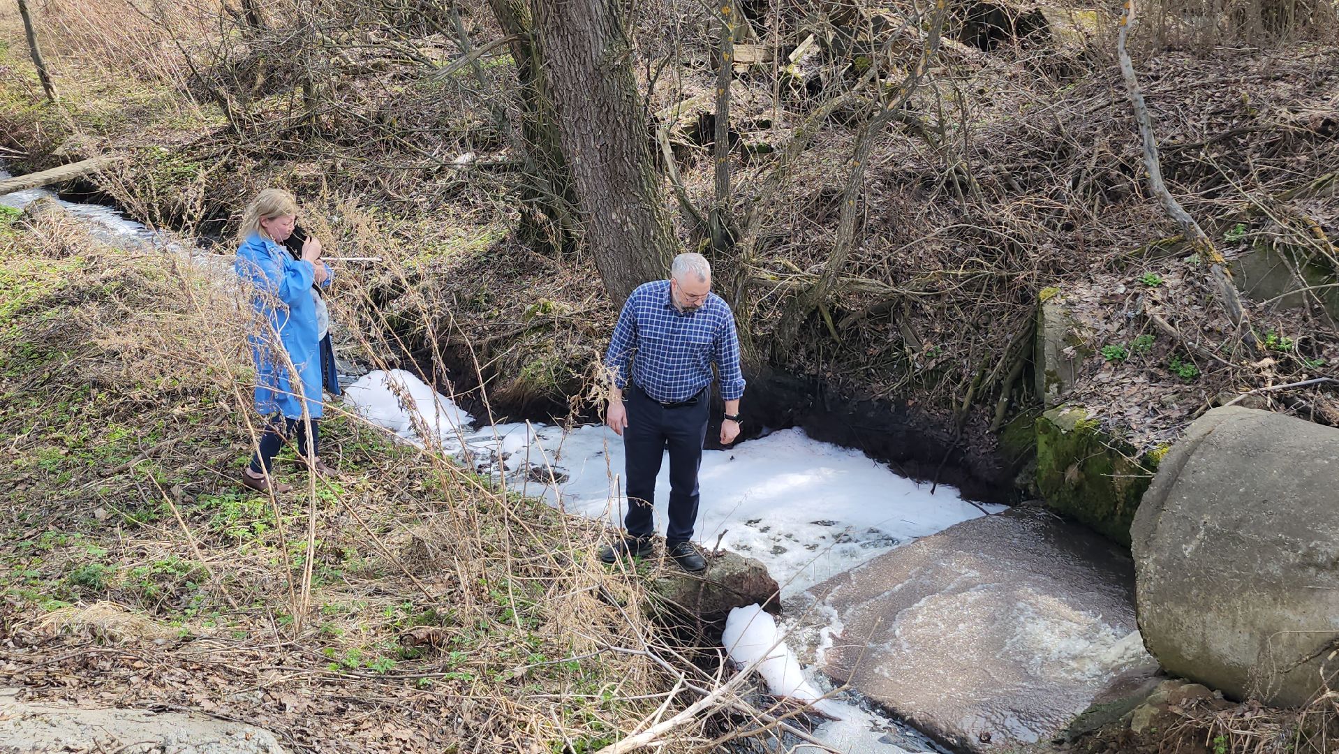 серпухов, ивановская деревня, река кюлька, ливневки, промышленные стоки, экология, депутат-эколог,