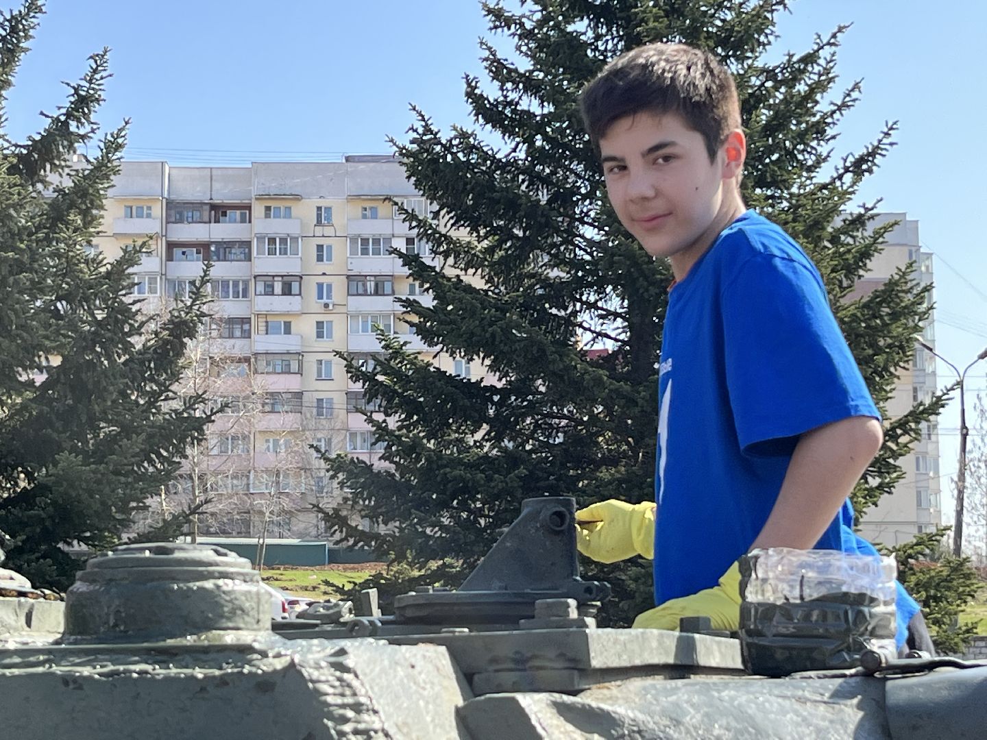 наро-фоминск, наро-фоминский городской округ, три танка, Субботник, движение первых,