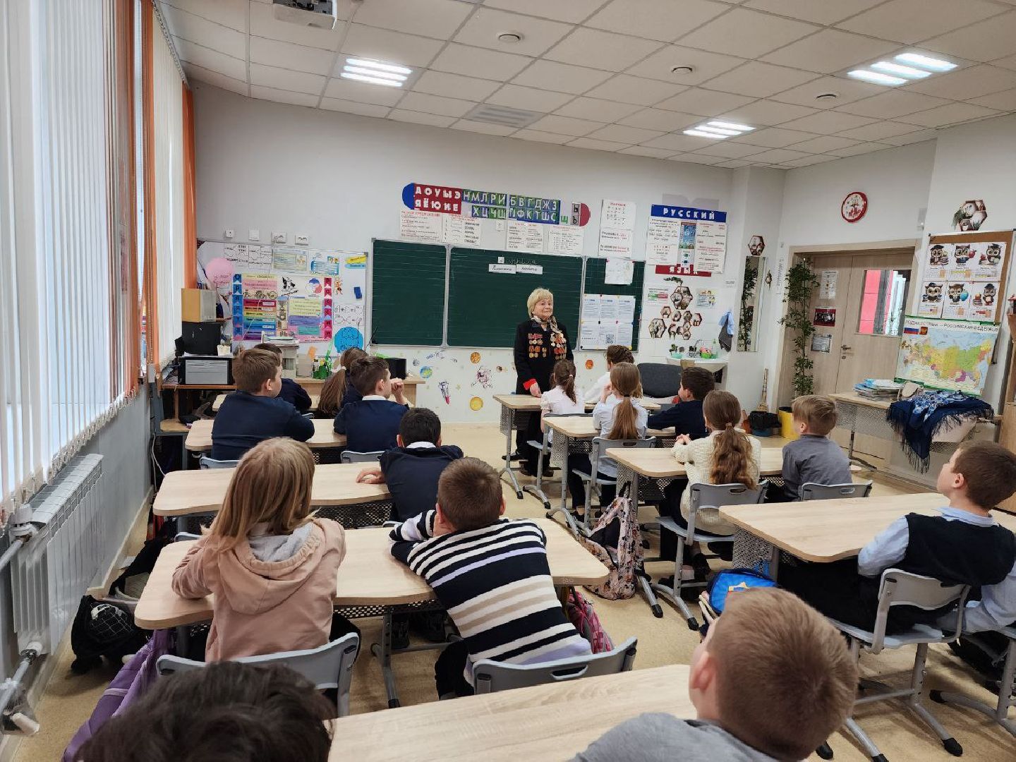 чехов, общество, ветеран вов, урок мужества, школа, великая отечественная война,