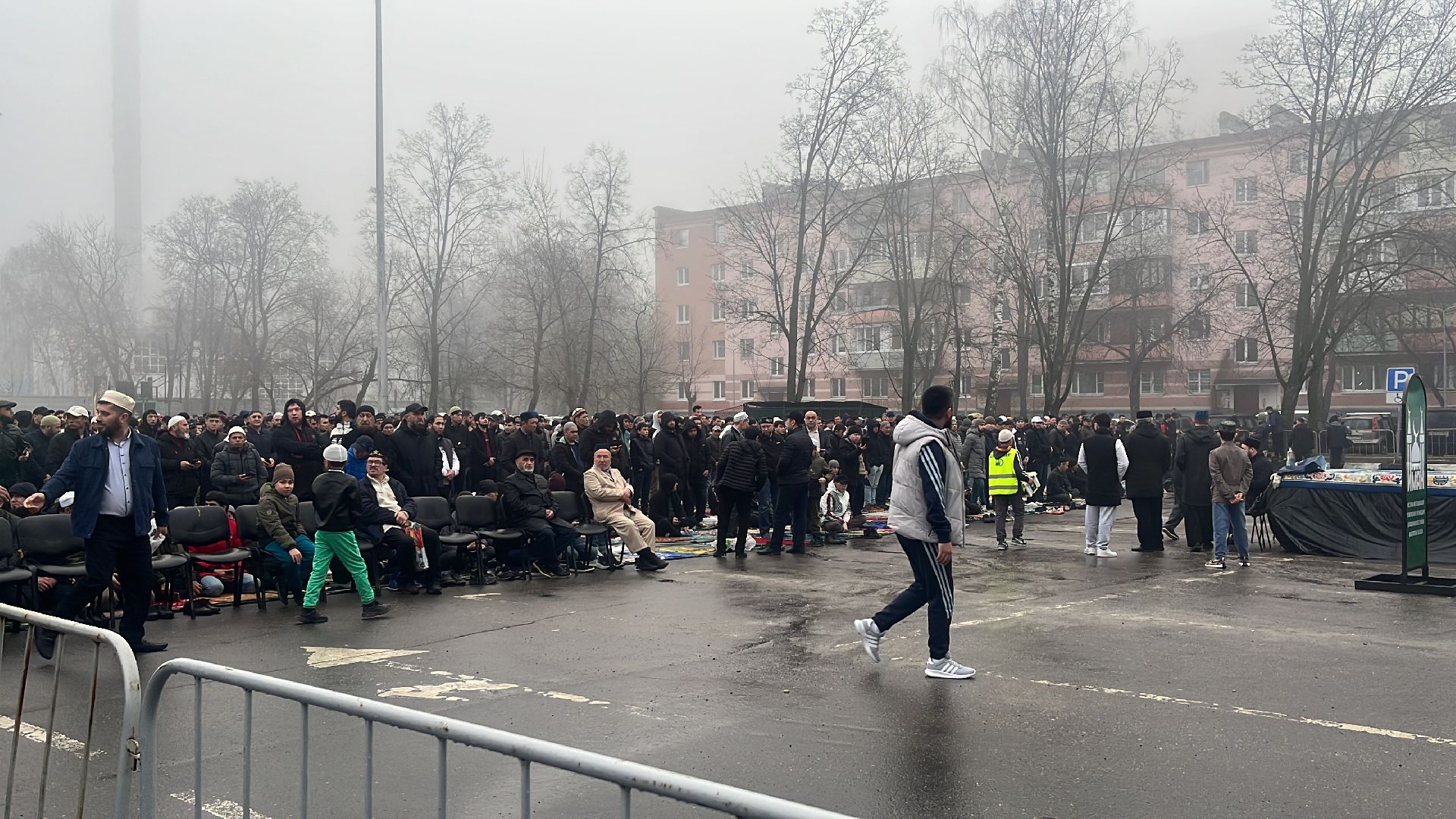 ураза-байрам, мусульманская община, праздник, молитва, намаз,