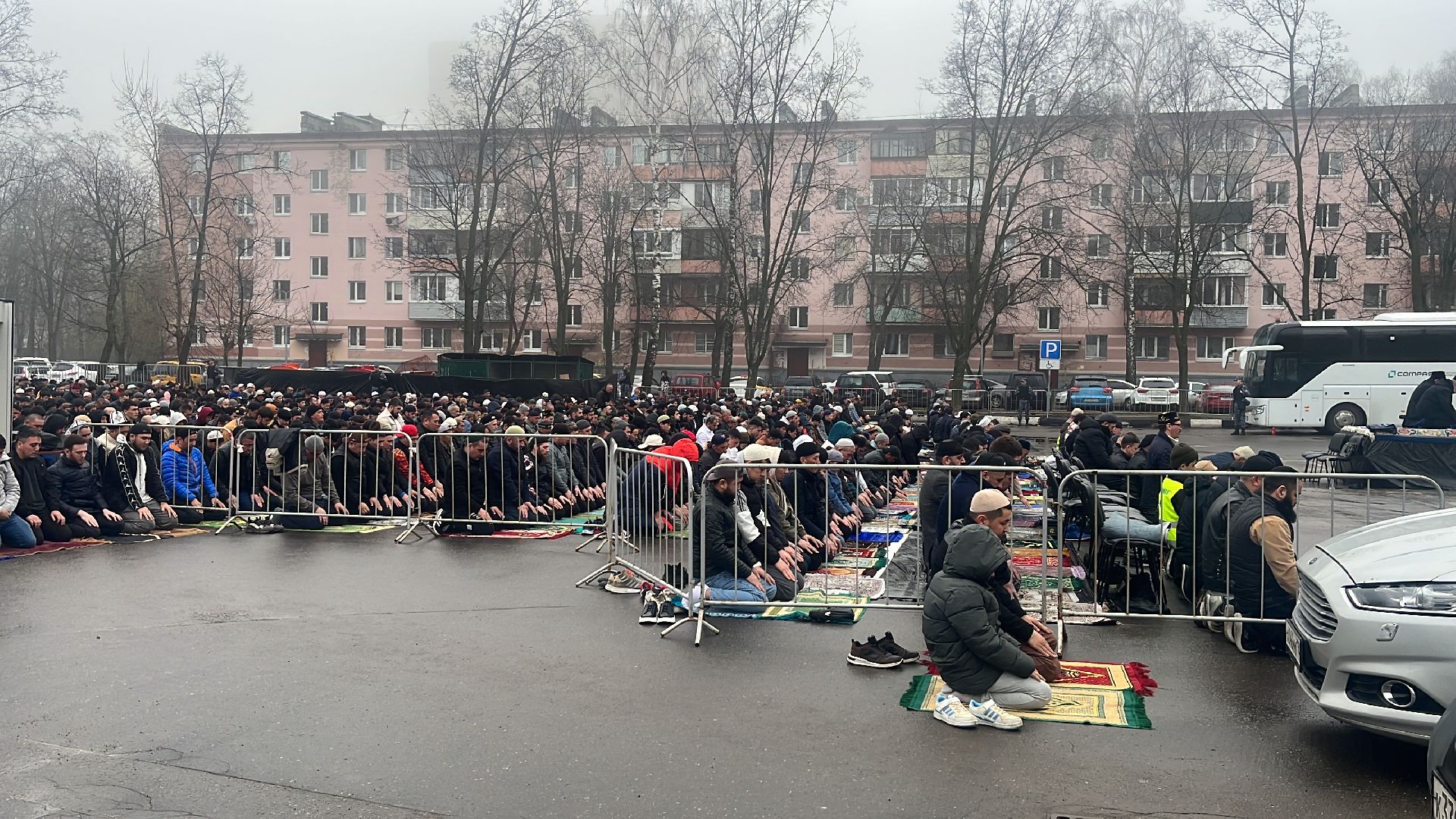 ураза-байрам, мусульманская община, праздник, молитва, намаз,