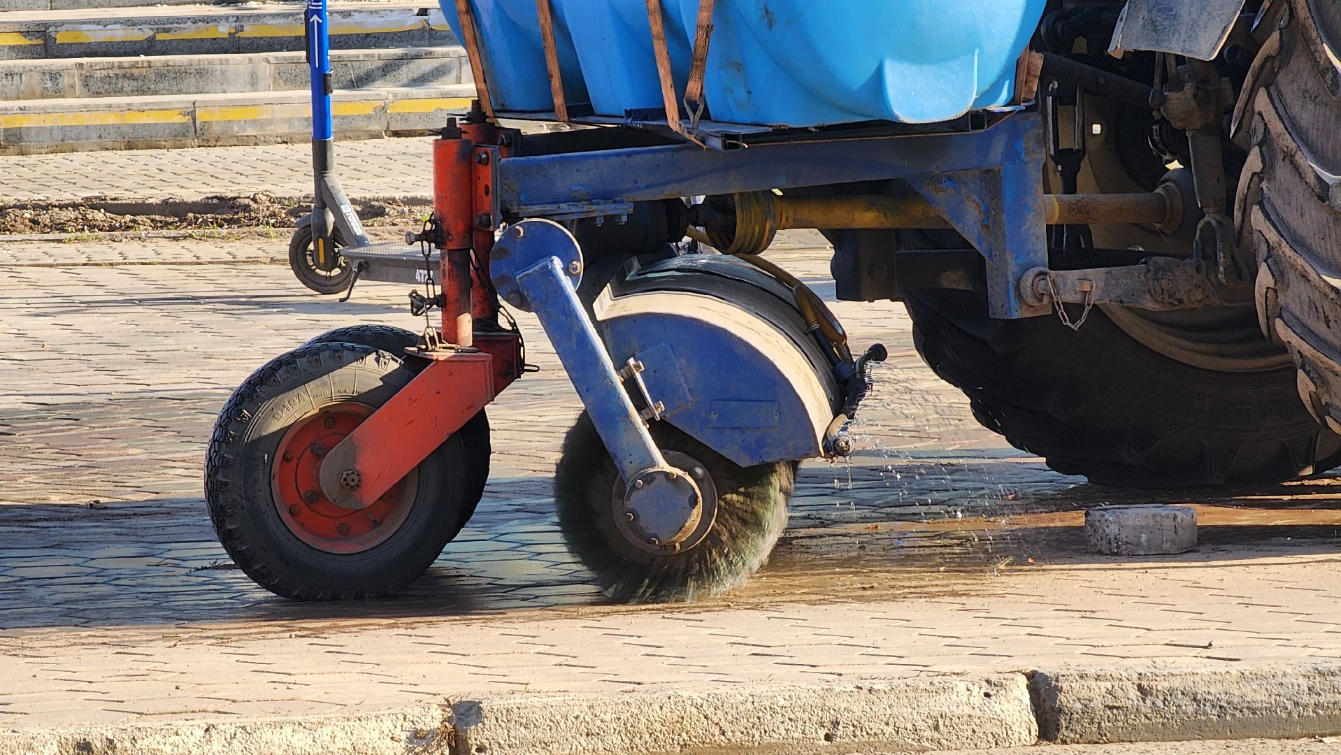 Ступино, благоустройство 2024, уборка улиц города,