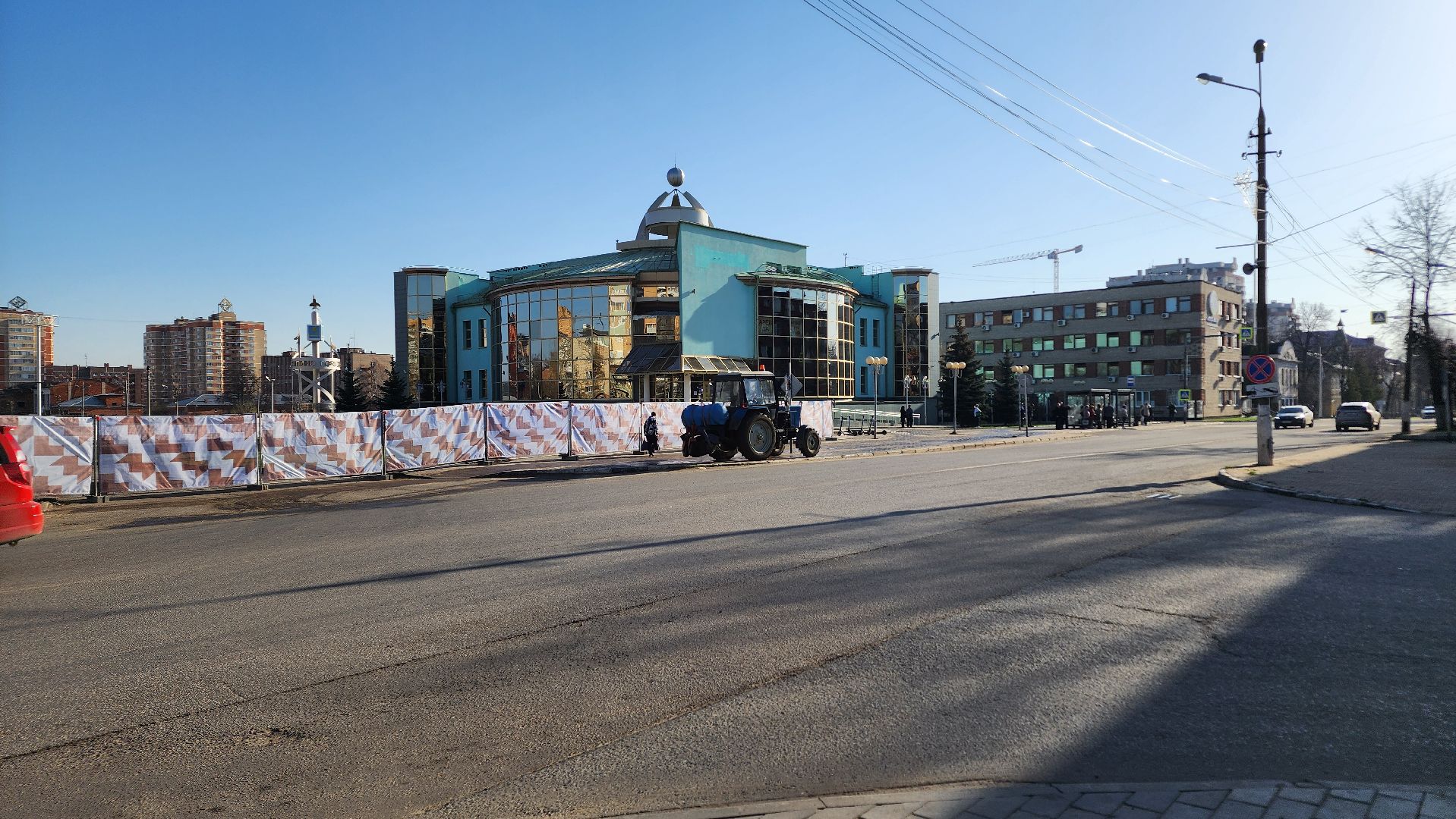 Ступино, благоустройство 2024, уборка улиц города,