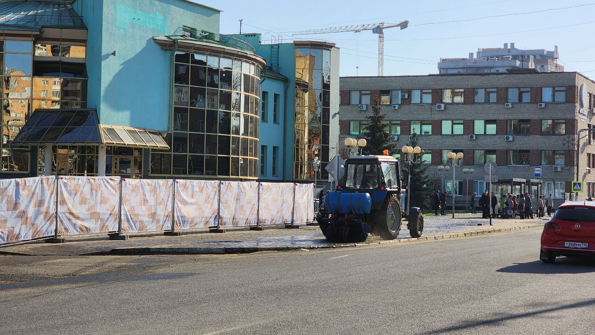 Ступино, благоустройство 2024, уборка улиц города,