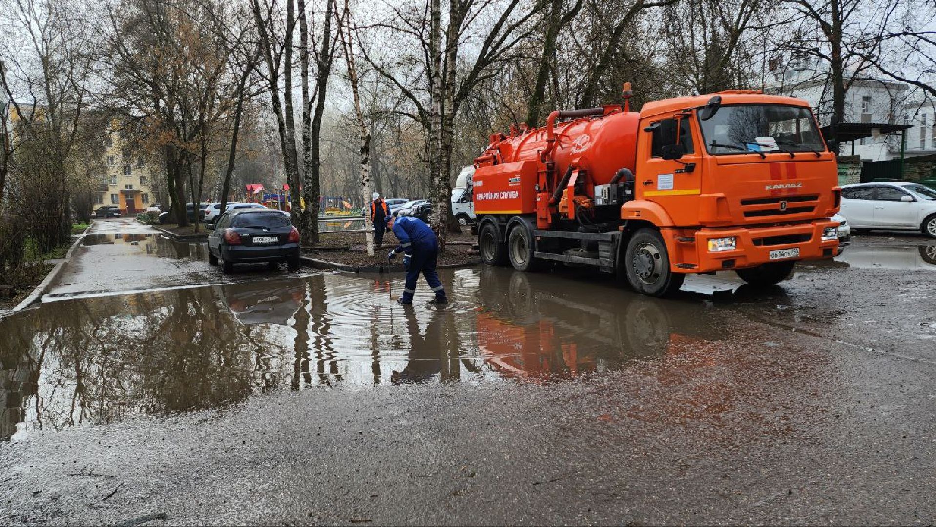 Люберцы, аварийная бригада, Люберецкий водоканал,