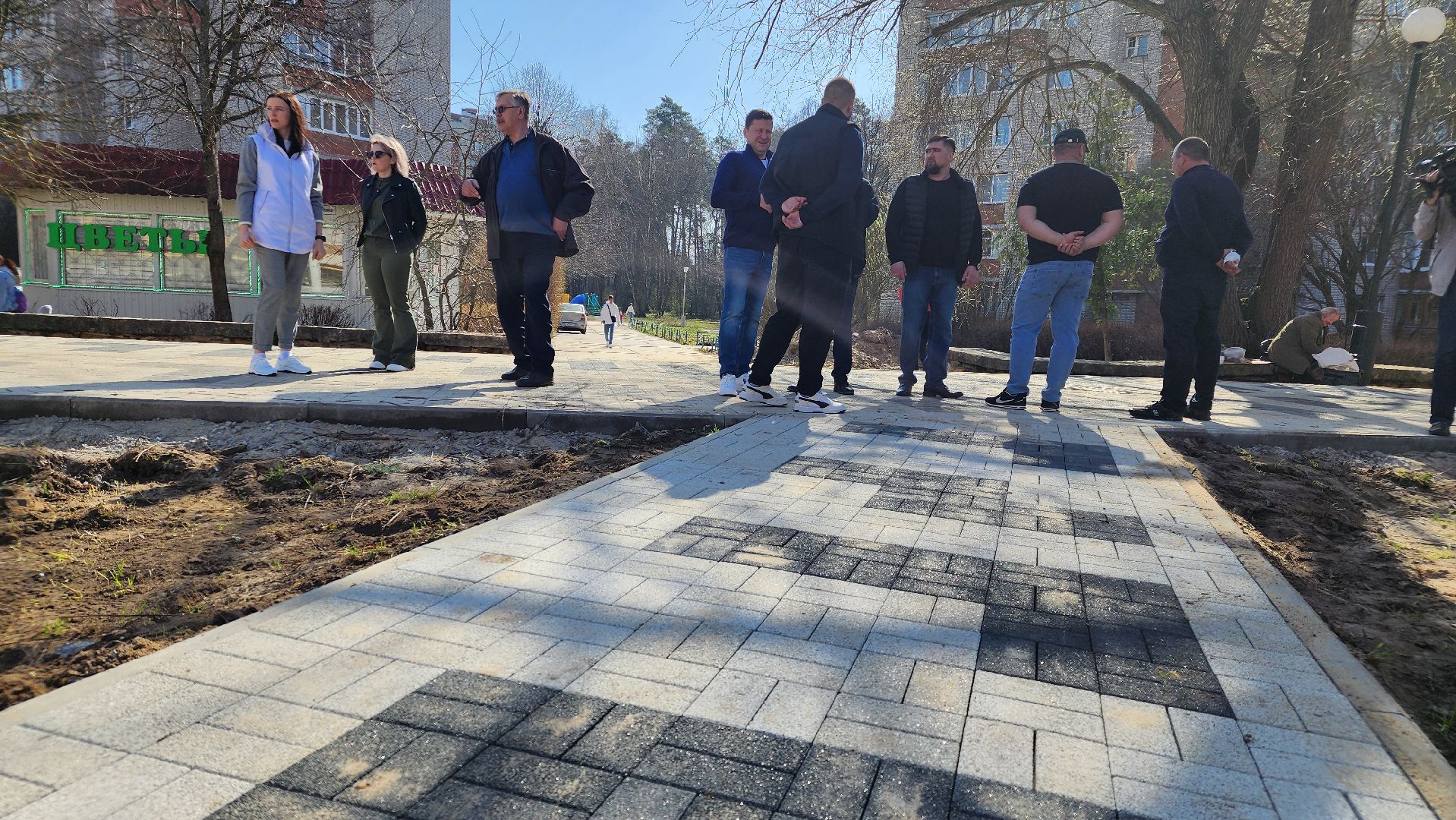 протвино, реконструкция, улица ленина, пешеходная зона, второй этап,