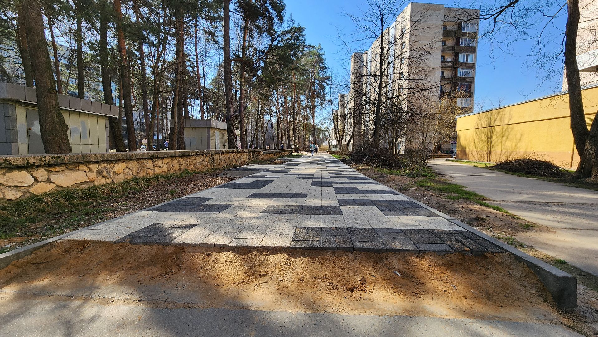 протвино, реконструкция, улица ленина, пешеходная зона, второй этап,