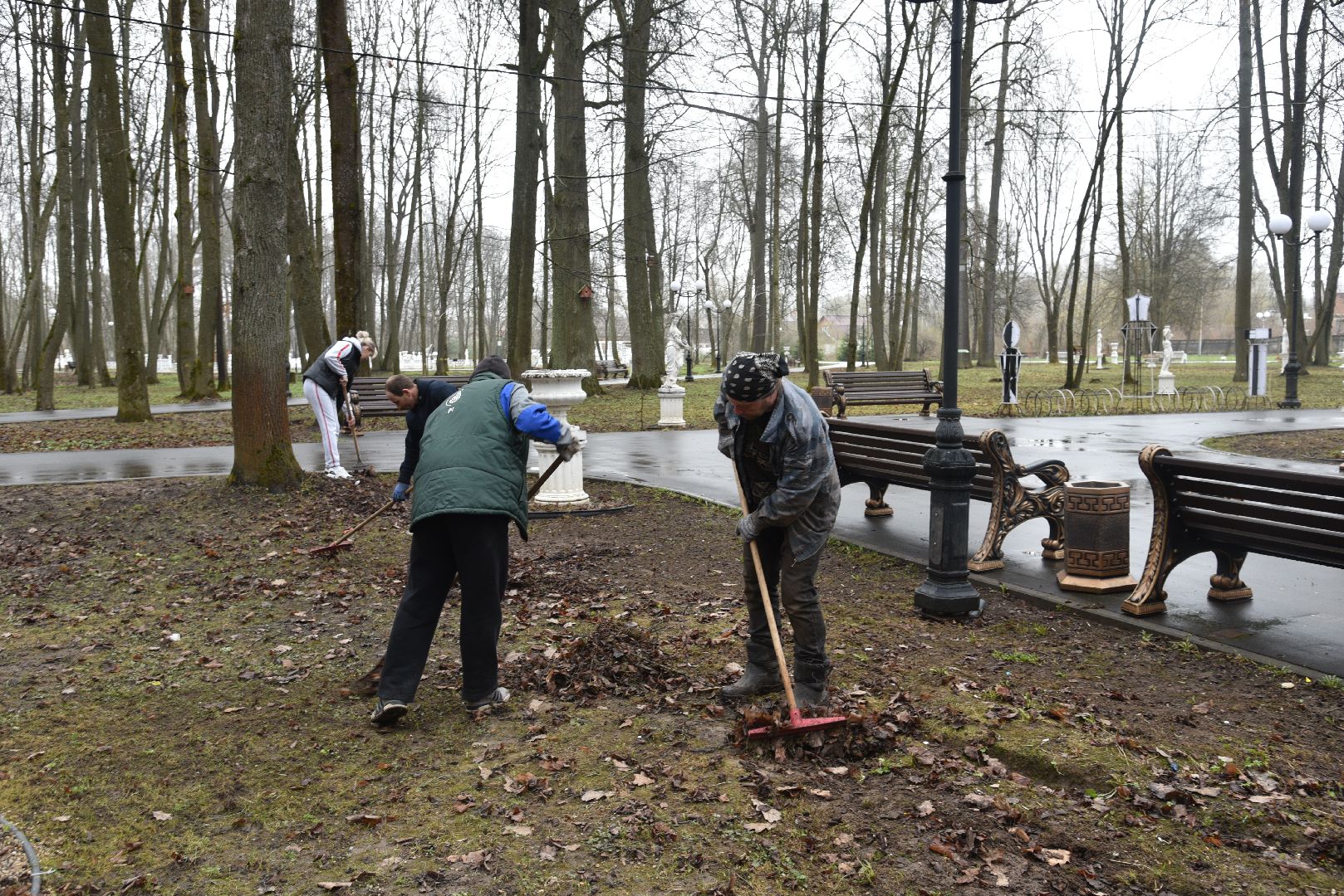 лотошино, лотошинский парк, субботник, благоустройство, парки подмосковья,