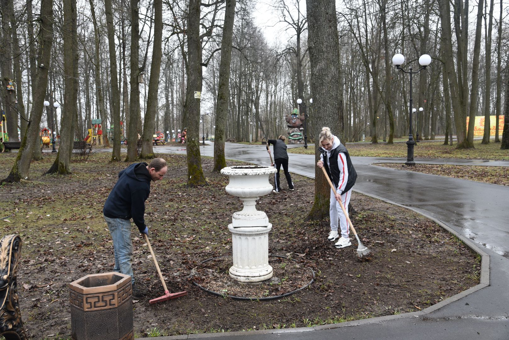 лотошино, лотошинский парк, субботник, благоустройство, парки подмосковья,