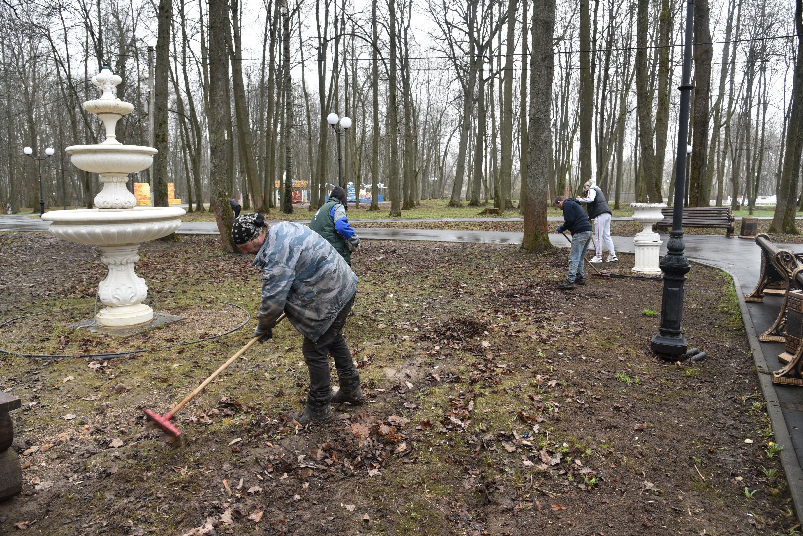 лотошино, лотошинский парк, субботник, благоустройство, парки подмосковья,