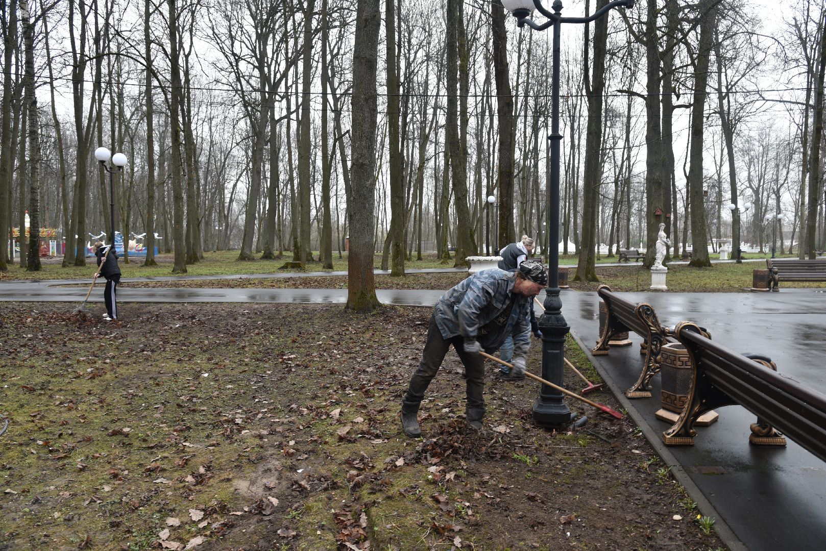 лотошино, лотошинский парк, субботник, благоустройство, парки подмосковья,