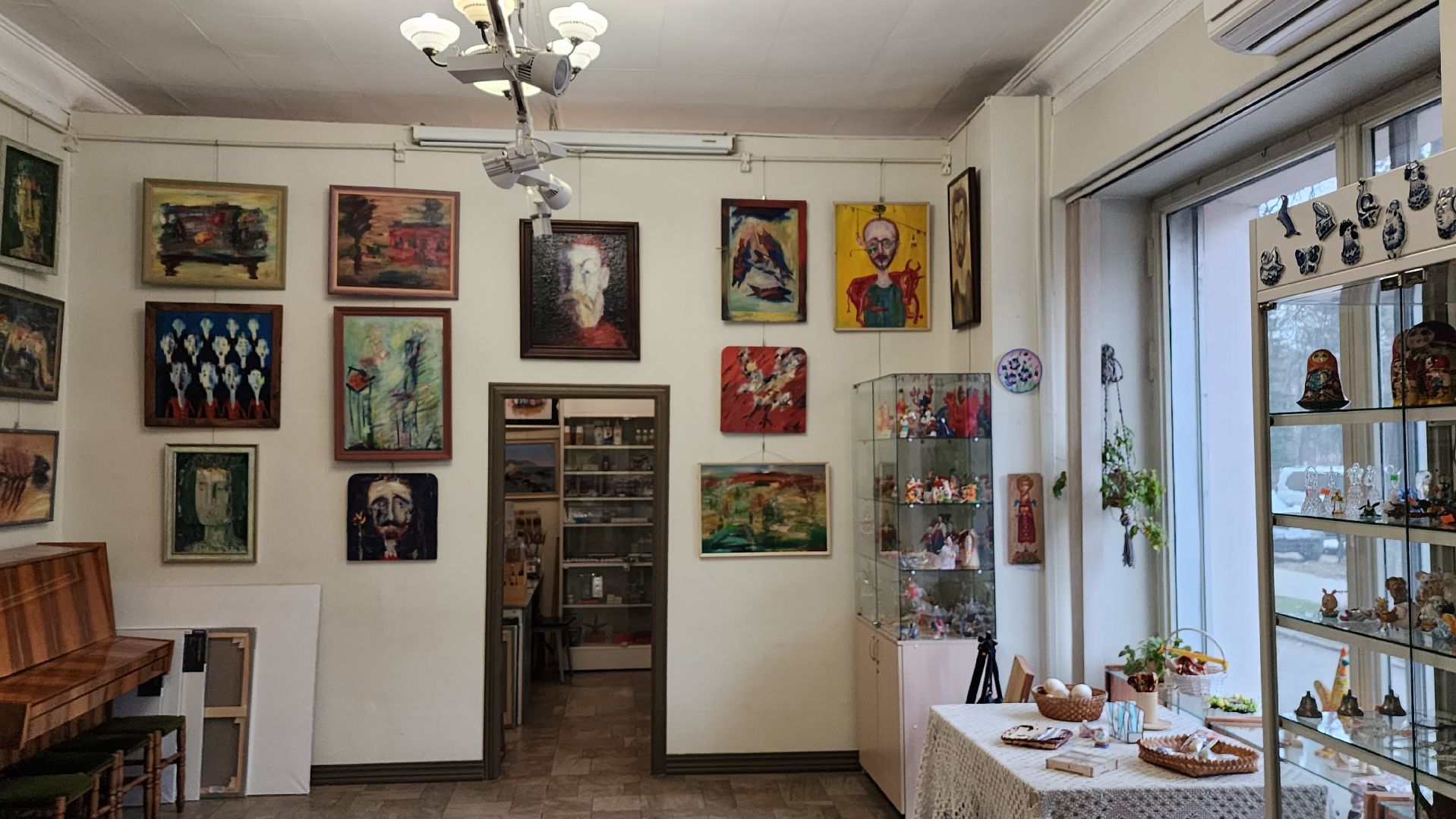 5 Дом, галерея, выставка, Юрий Бокренев, Нина Верникова, Николай Щеулов,