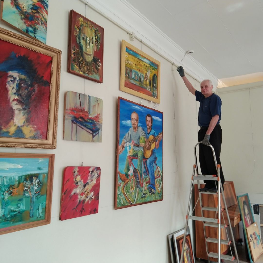 5 Дом, галерея, выставка, Юрий Бокренев, Нина Верникова, Николай Щеулов,