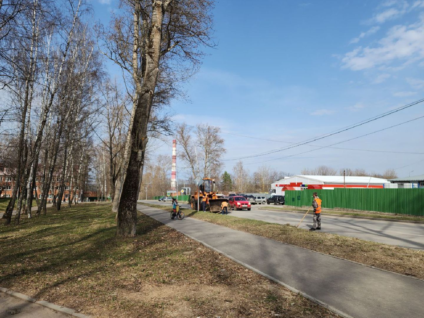 пущино, благоустройство, уборка мусора,