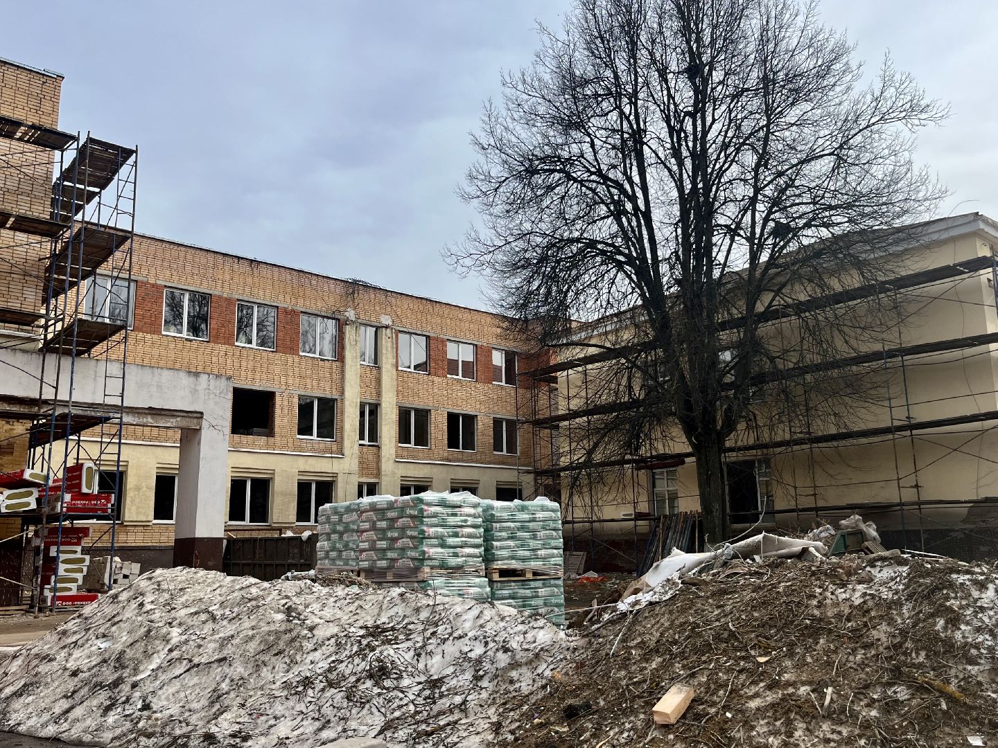 наро-фоминск, наро-фоминский городской округ, ремонт школы, космонавт Виталий Лебедев, скоро в школу,