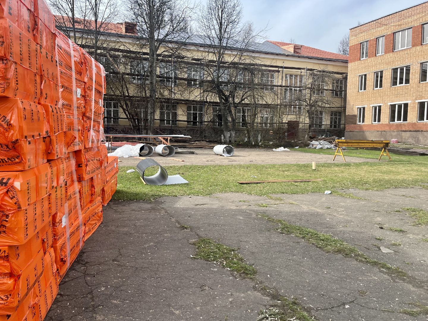 наро-фоминск, наро-фоминский городской округ, ремонт школы, космонавт Виталий Лебедев, скоро в школу,