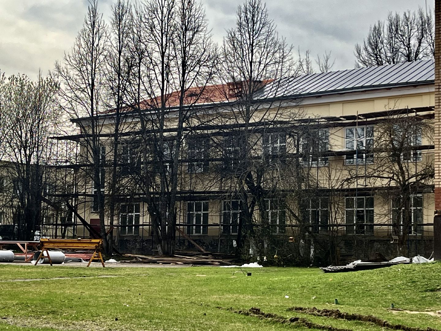 наро-фоминск, наро-фоминский городской округ, ремонт школы, космонавт Виталий Лебедев, скоро в школу,