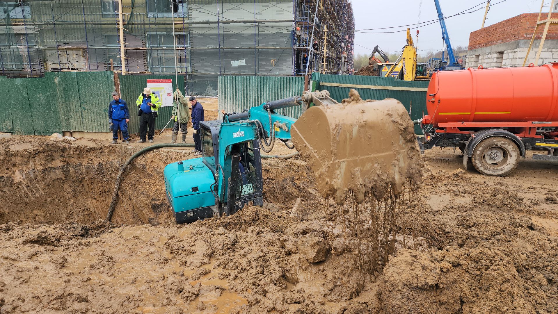 школа, канализационно-насосная станция, канализация, водоснабжение,