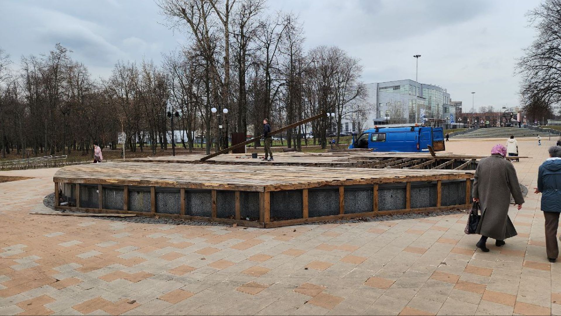 люберцы, Светомузыкальный фонтан, Центральный парк Люберец,