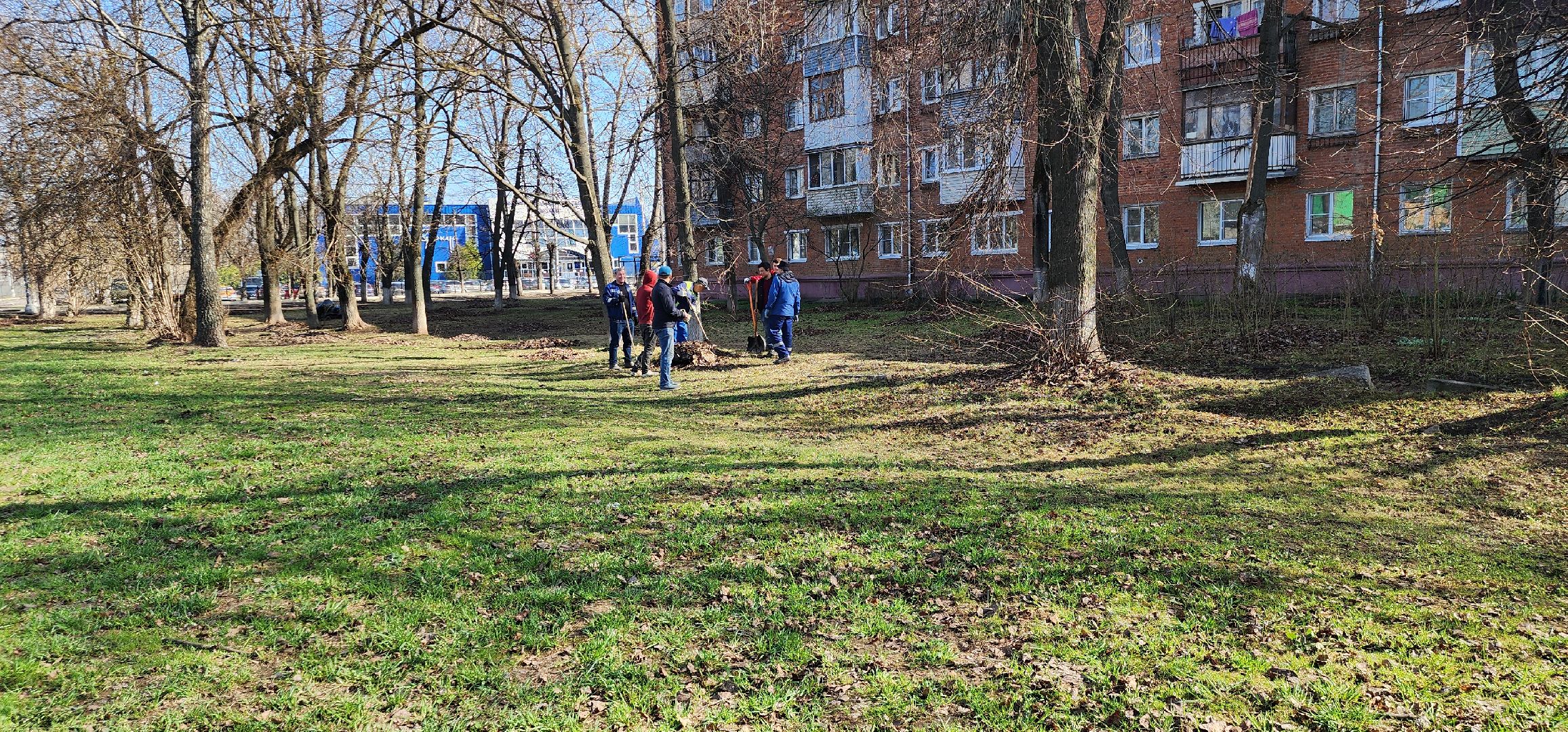 месячник благоустройства, уборка улиц, Домодедово,