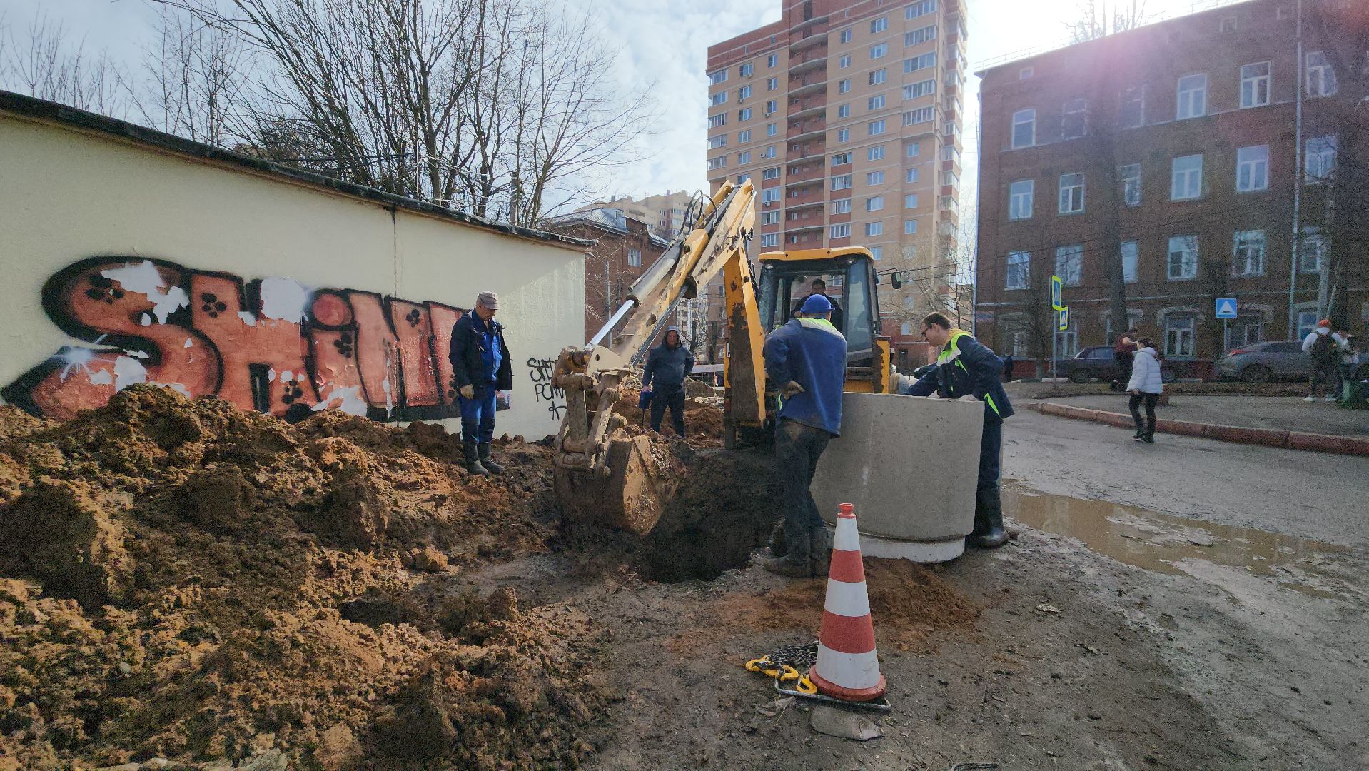 Колодец, Ремонт, лобня,