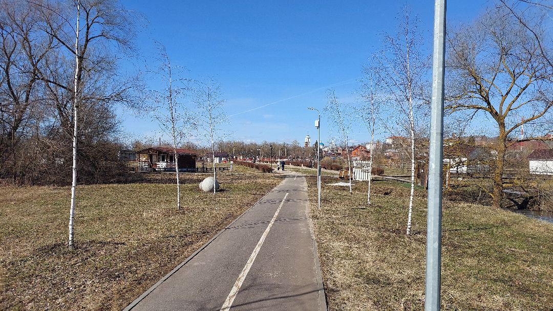 выходные в подмосковье, река, парк, перемены