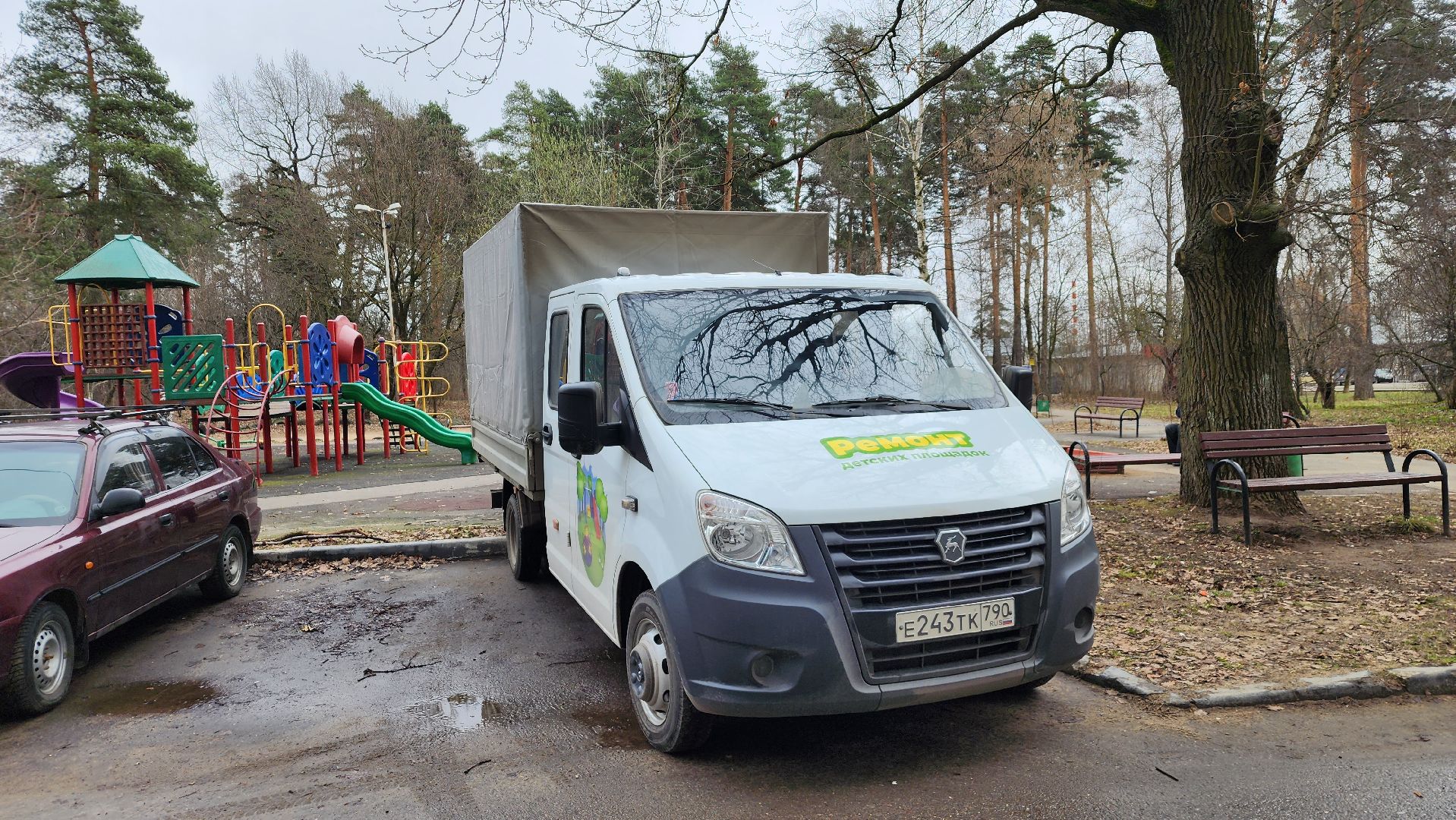 детские площадки, ремонт детских площадок, Лосино-Петровский,
