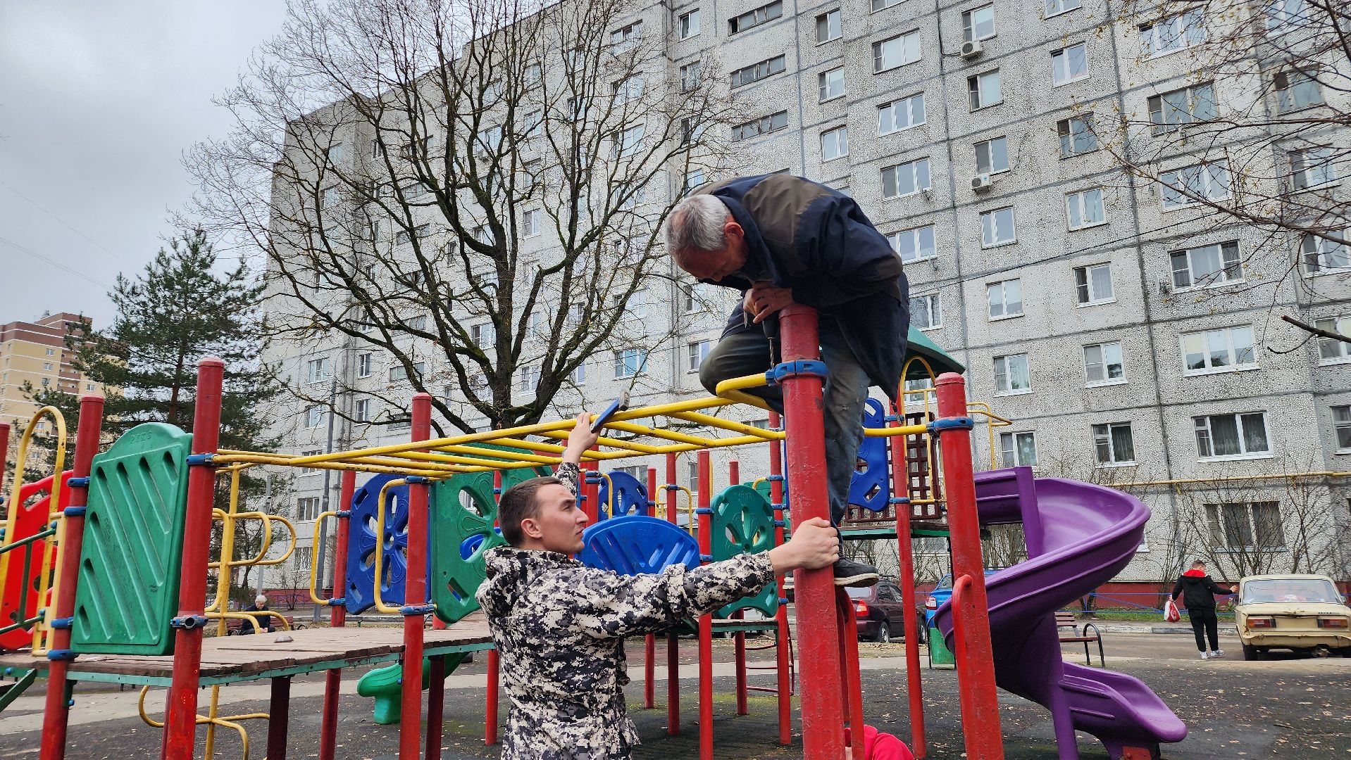 детские площадки, ремонт детских площадок, Лосино-Петровский,