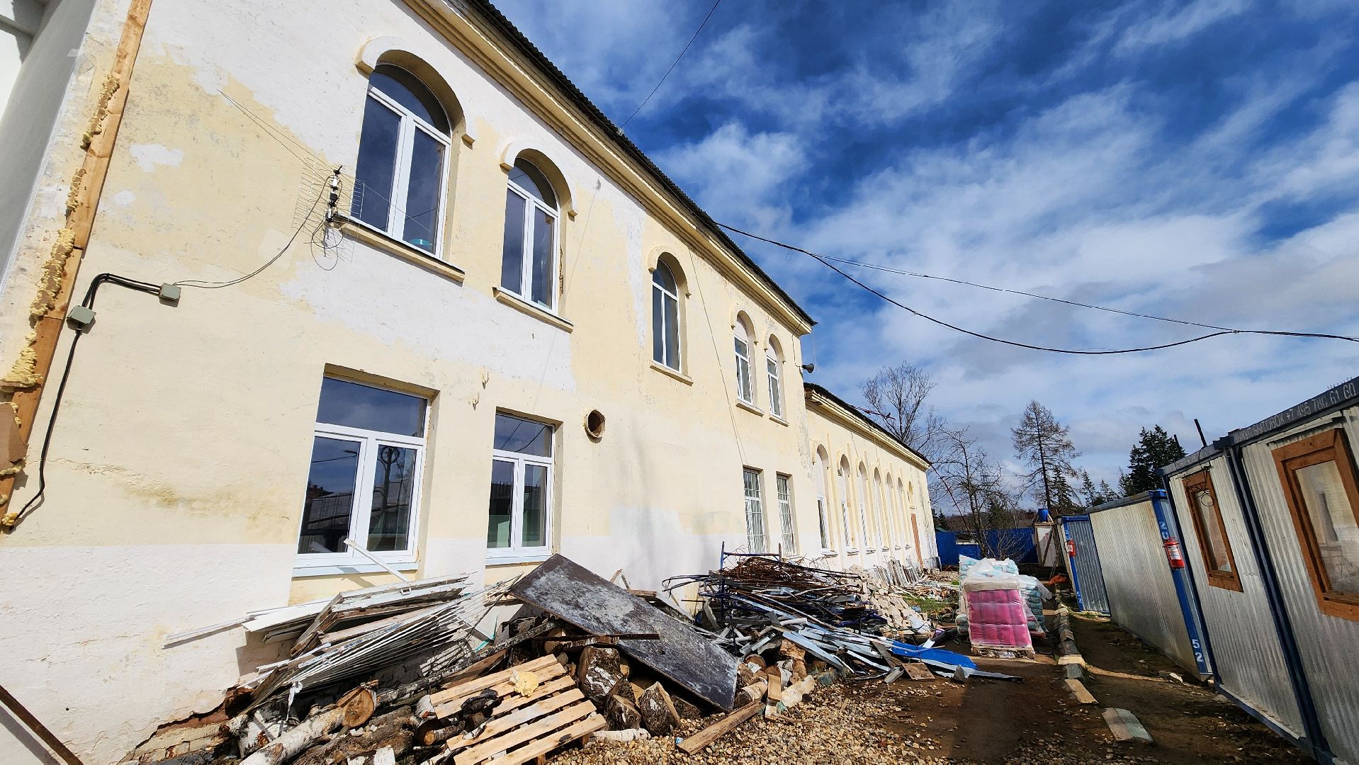 Солнечногорск, Поварово, ремонт, дом культуры,