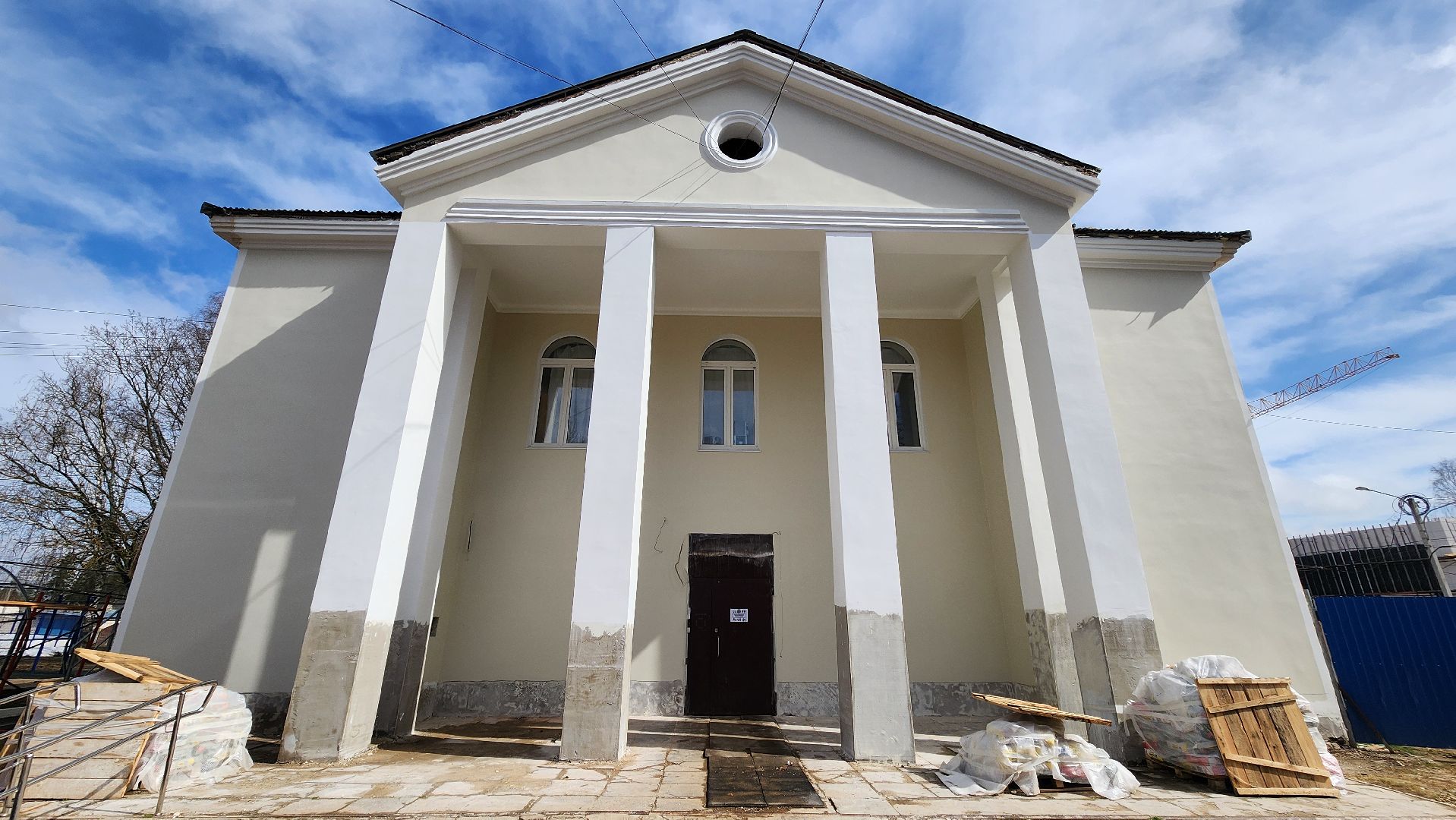 Солнечногорск, Поварово, ремонт, дом культуры,