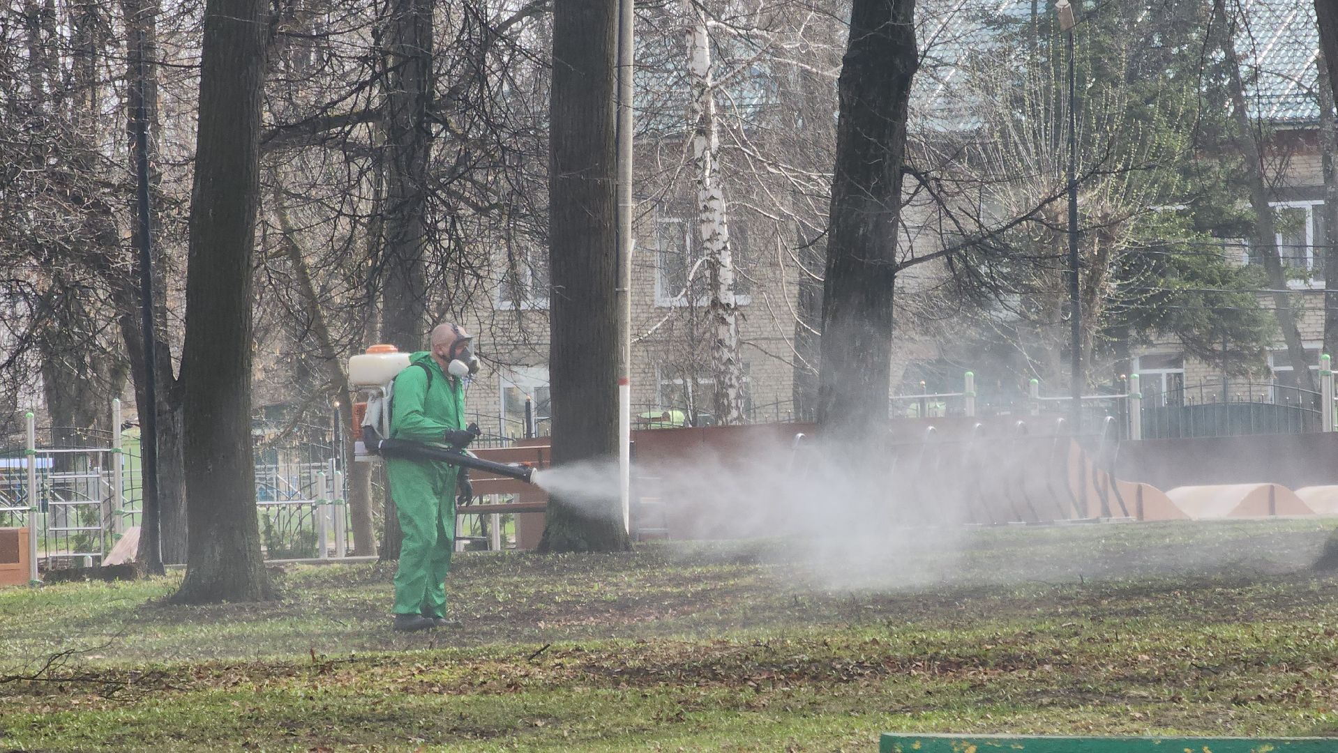 Павловский Посад, Городской округ Павловский Посад, Парк, Клещи, Обработка, Погода,
